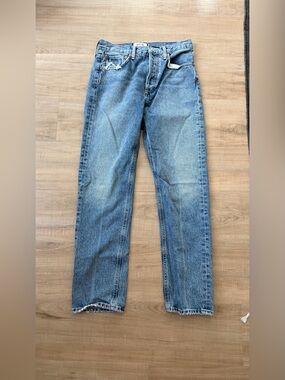 agolde parker long jeans, size 24